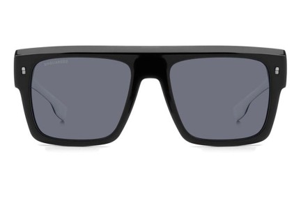 Слънчеви очила Dsquared2 D20127/S 80S/IR Flat Top Черна