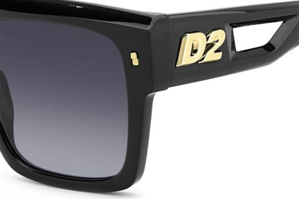 Слънчеви очила Dsquared2 D20127/S 807/9O Flat Top Черна