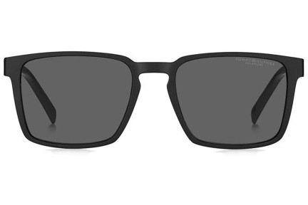 Слънчеви очила Tommy Hilfiger TH2088/S 003/M9 Polarized Правоъгълни Черна