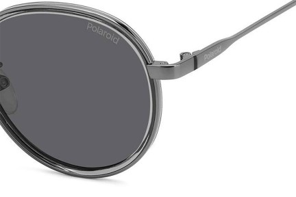 Слънчеви очила Polaroid PLD4173/G/S/X KJ1/M9 Polarized Заоблени Сива