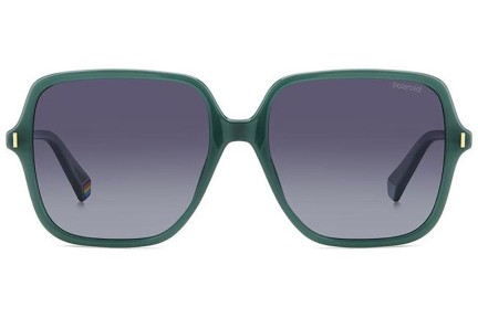 Слънчеви очила Polaroid PLD6219/S 1ED/WJ Polarized Квадратни Зелена