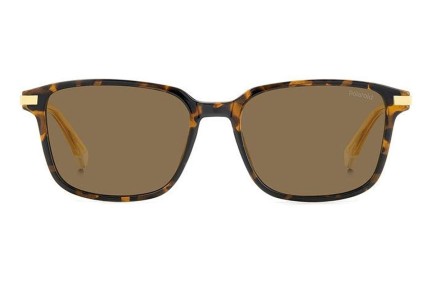 Слънчеви очила Polaroid PLD4169/G/S/X 086/SP Polarized Правоъгълни Хавана