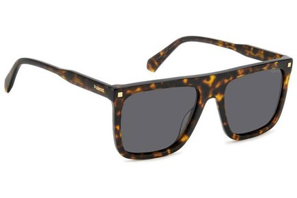 Слънчеви очила Polaroid PLD4166/S/X 086/M9 Polarized Flat Top Хавана