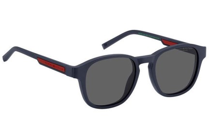 Очила Tommy Hilfiger TH2085/CS FLL/M9 Polarized Правоъгълни Синя