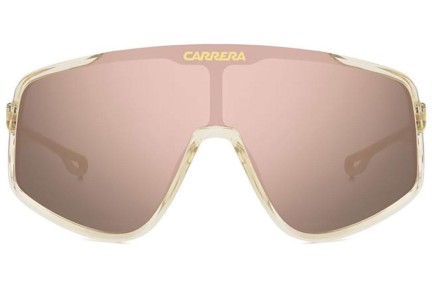 Слънчеви очила Carrera CARRERA4017/S 2T3/0J С единични стъкла | Shield Бежова