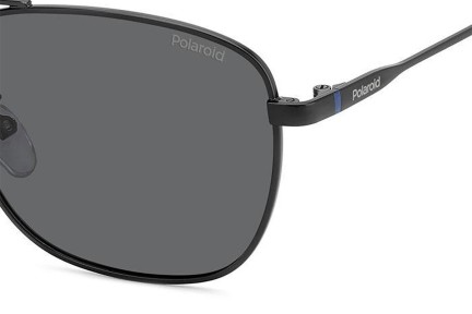 Слънчеви очила Polaroid PLD4172/G/S/X 003/M9 Polarized Правоъгълни Черна