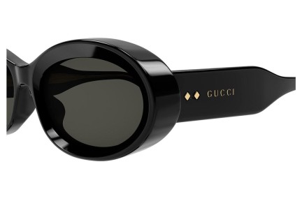 Слънчеви очила Gucci GG1527S 001 Заоблени Черна