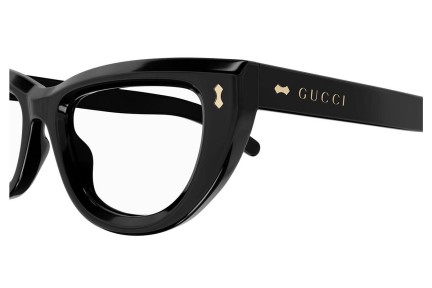 Очила Gucci GG1521O 001 Око на котка Черна