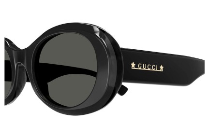 Слънчеви очила Gucci GG1587S 001 Заоблени Черна