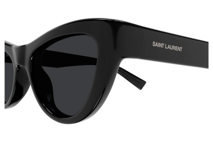 Слънчеви очила Saint Laurent SL676 001 Око на котка Черна