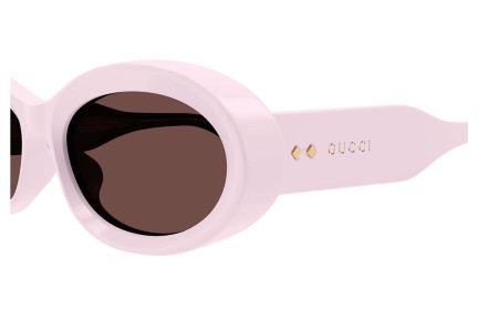 Слънчеви очила Gucci GG1527S 003 Заоблени Розова