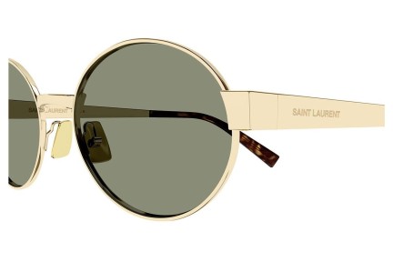 Слънчеви очила Saint Laurent SL692 003 Заоблени Златна