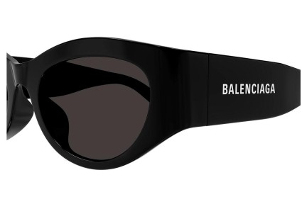 Слънчеви очила Balenciaga BB0330SK 001 Заоблени Черна