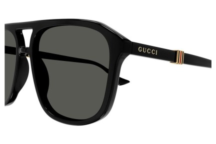 Слънчеви очила Gucci GG1494S 001 Пилотни Черна