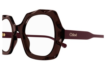 Очила Chloe CH0228O 002 Квадратни Виолетова