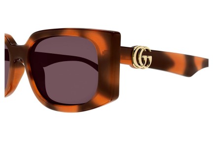 Слънчеви очила Gucci GG1534S 006 Правоъгълни Оранжева