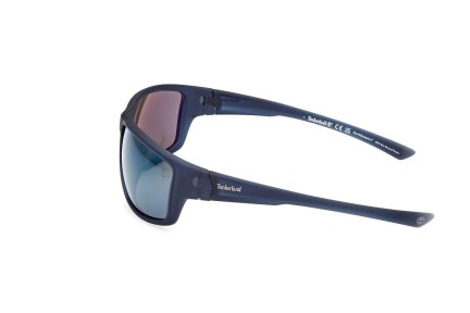 Слънчеви очила Timberland TB00003 91D Polarized Правоъгълни Синя