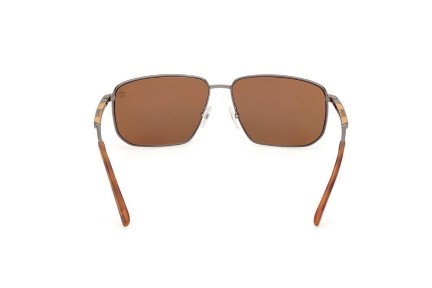 Слънчеви очила Timberland TB00010 06H Polarized Правоъгълни Сива