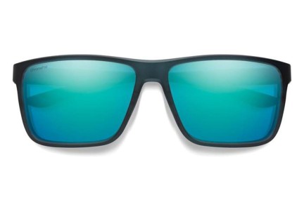 Слънчеви очила Smith RIPTIDE/S FJM/QG Polarized Правоъгълни Синя