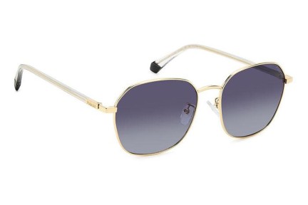 Слънчеви очила Polaroid PLD4168/G/S/X J5G/WJ Polarized Правоъгълни Златна