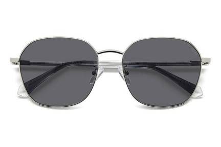 Слънчеви очила Polaroid PLD4168/G/S/X 010/M9 Polarized Правоъгълни Сребърна