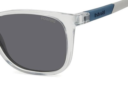 Слънчеви очила Polaroid Junior PLD8058/S KB7/M9 Polarized Правоъгълни Сива