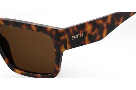 Слънчеви очила Smith LINEUP 086/SP Polarized Правоъгълни Хавана