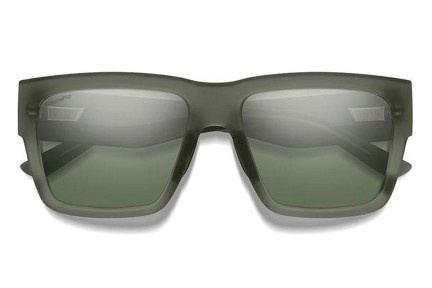 Слънчеви очила Smith LINEUP B59/L7 Polarized Правоъгълни Зелена