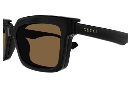 Слънчеви очила Gucci GG1543S 004 Правоъгълни Черна