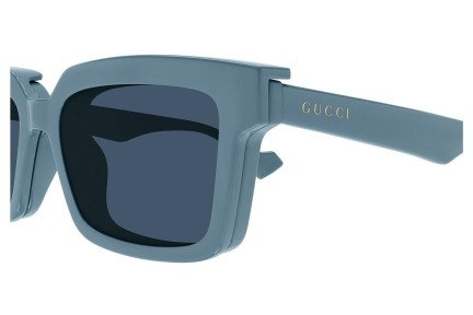 Слънчеви очила Gucci GG1543S 003 Правоъгълни Синя