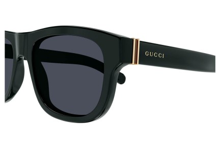 Слънчеви очила Gucci GG1509S 004 Правоъгълни Зелена