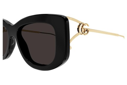 Слънчеви очила Gucci GG1566S 001 Правоъгълни Черна