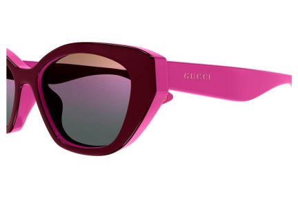 Слънчеви очила Gucci GG1638S 003 Око на котка Виолетова