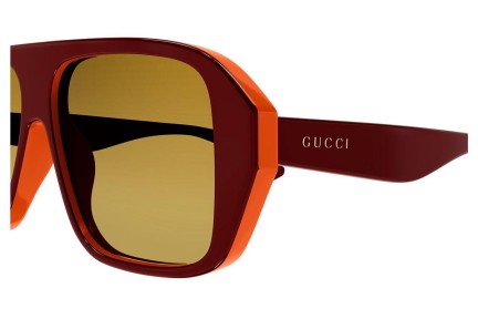 Слънчеви очила Gucci GG1615S 003 Правоъгълни Червена