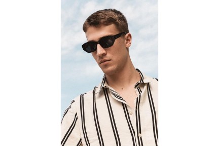 Слънчеви очила Kohe by eyerim Kris Black Polarized Овални Черна