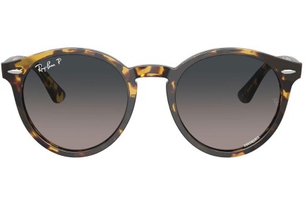 Слънчеви очила Ray-Ban Larry RB7680S 1332GL Polarized Заоблени Хавана