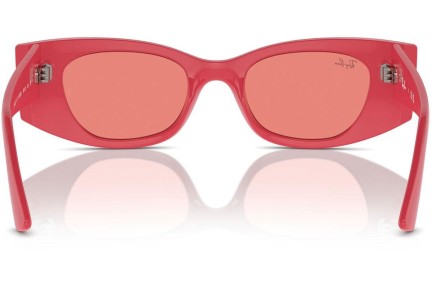 Слънчеви очила Ray-Ban RB4427 676084 По веждите Червена