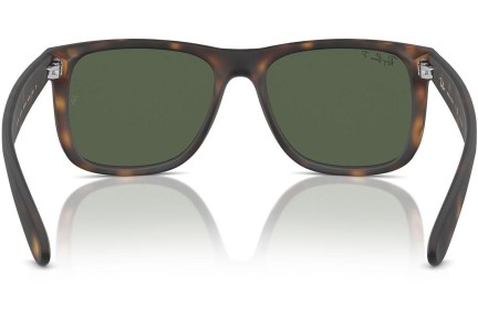 Слънчеви очила Ray-Ban Justin RB4165 865/9A Polarized Квадратни Хавана