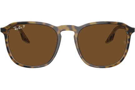 Слънчеви очила Ray-Ban RB2203 139357 Polarized Квадратни Хавана