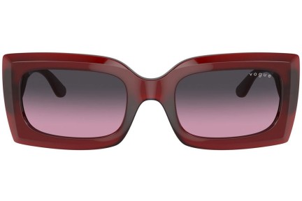 Слънчеви очила Vogue Eyewear VO5526S 309490 Правоъгълни Червена