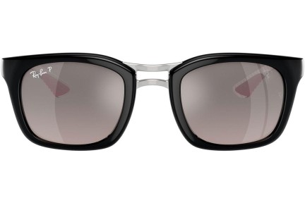 Слънчеви очила Ray-Ban RB8362M F6965J Polarized Квадратни Черна