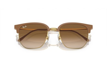 Слънчеви очила Ray-Ban New Clubmaster RB4416 672151 По веждите Бежова