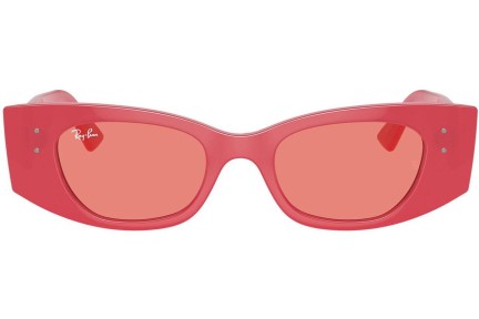 Слънчеви очила Ray-Ban RB4427 676084 По веждите Червена