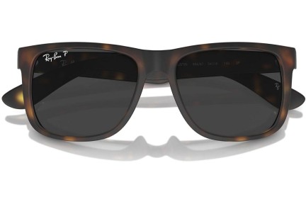 Слънчеви очила Ray-Ban Justin RB4165 865/87 Polarized Квадратни Хавана