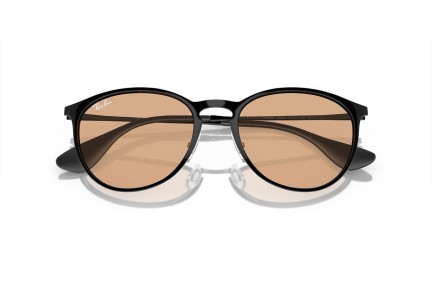 Слънчеви очила Ray-Ban Erika Metal RB3539 002/93 Заоблени Черна