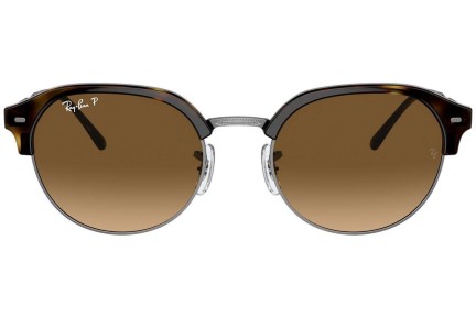 Слънчеви очила Ray-Ban RB4429 710/M2 Polarized Овални Хавана