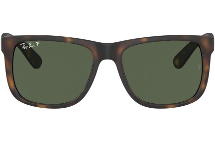 Слънчеви очила Ray-Ban Justin RB4165 865/9A Polarized Квадратни Хавана