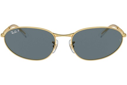 Слънчеви очила Ray-Ban RB3734 001/3R Polarized Овални Златна