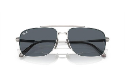 Слънчеви очила Ray-Ban Michael Titanium RB8096 9209R5 Правоъгълни Сребърна