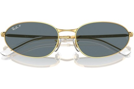 Слънчеви очила Ray-Ban RB3734 001/3R Polarized Овални Златна